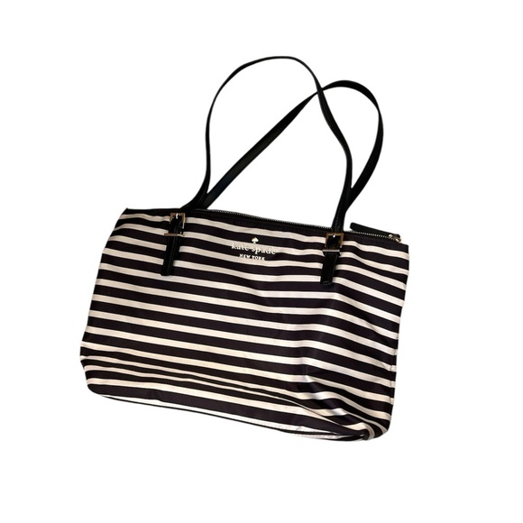 kate spade Handbags - Kate Spade Watson Lane Black/Clotted Cream  Maya Tote-